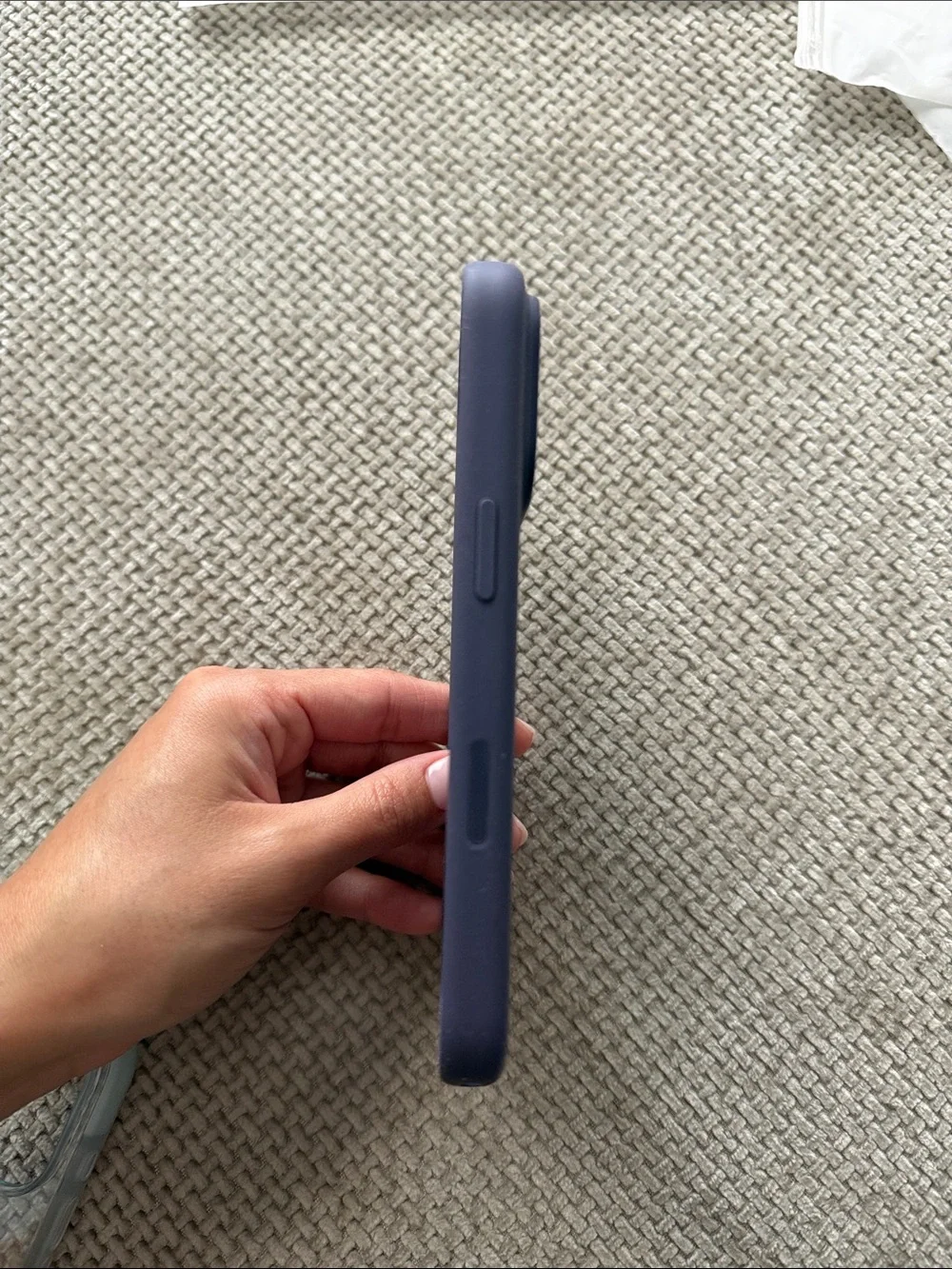 iPhone 17 pro Apple Silicone iPhone Case in Deep Plum
